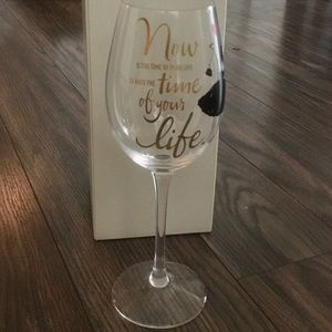 Hallmark Wine Glass